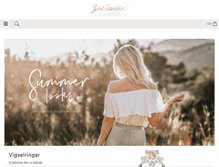 Tablet Screenshot of jarlsandin.se